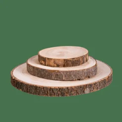 New CASA PAULO Piatto Di Legno Marrone