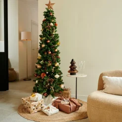 Hot CASA PINUS Ramoscello Natalizio Rosso, Verde