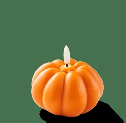 Sale CASA PUMPI Candela Led Arancione