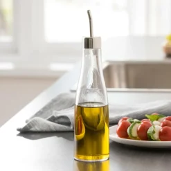 Online CASA PURE Bottiglietta Per Olio Argentato, Trasparente