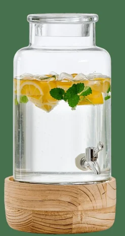 Cheap CASA PURI Serbatoio Con Rubinetto 5,5 L Trasparente