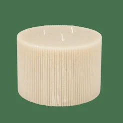Sale CASA RUSTIC Candela Ondulata Beige