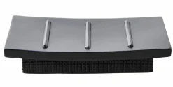 Outlet CASA SAMOURAI Scopino WC In Supporto Nero