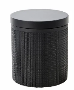 Outlet CASA SAMOURAI Scopino WC In Supporto Nero