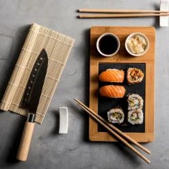 Best CASA SAMOURAI Set Per Sushi 10 Pezzi Naturale