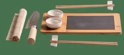 Best CASA SAMOURAI Set Per Sushi 10 Pezzi Naturale
