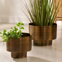 Hot CASA SATURN Vaso Per Piante Bronzo