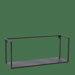 Clearance CASA SHORP Scaffale Pensile Nero