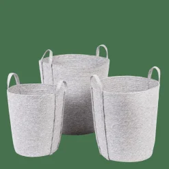 Best Sale CASA SYMPLICITY Cesto Grigio Chiaro