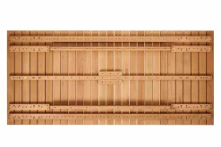 Outlet CASA TEAK LUXE Lettino Naturale