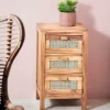 Best Sale CASA TECK Armadio A 3 Cassetti Naturale