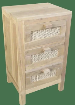 Best Sale CASA TECK Armadio A 3 Cassetti Naturale