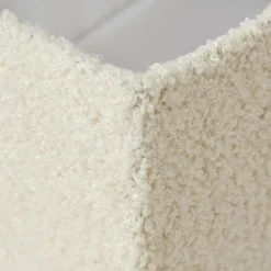Flash Sale CASA TEDDY Cesto Pieghevole Bianco Antico