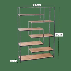 Shop CASA TRAPP Scaffale Da Parete Nero