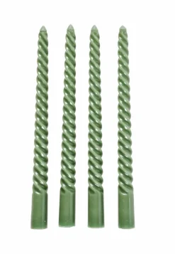 Store CASA TWIST Candele Intrecciate Set Di 4 Rosa