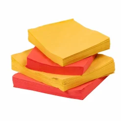 Flash Sale CASA UNI Set Di 20 Tovaglioli Rosso