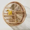 New CASA WAYI Scaffale Pensile Naturale