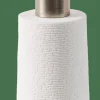 Best CASA WHITE ELEGANCE Dispenser Per Sapone Bianco, Argentato